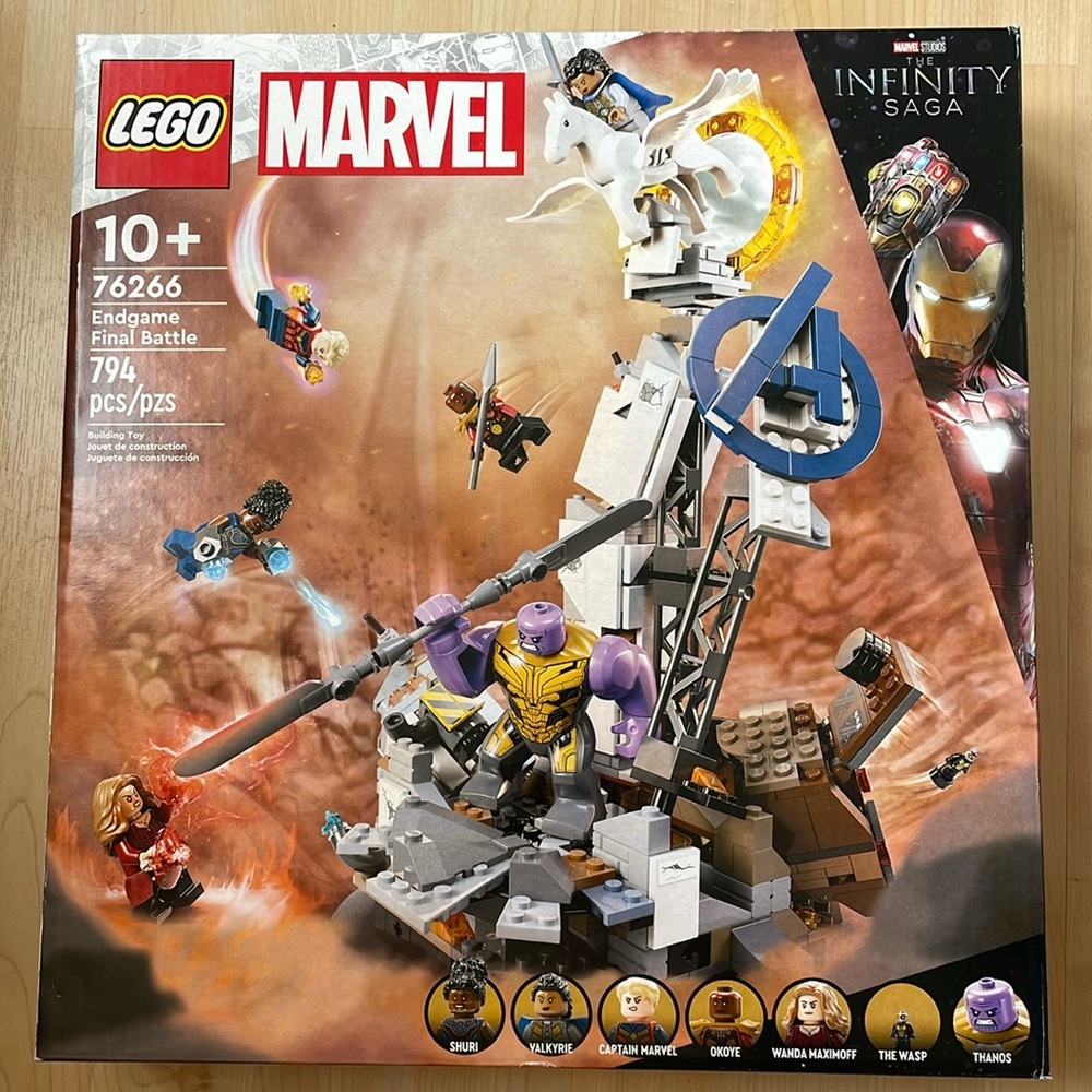 Lego Marvel Endgame Final Battle 76266 NIB